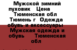 Мужской зимний пуховик › Цена ­ 800 - Тюменская обл., Тюмень г. Одежда, обувь и аксессуары » Мужская одежда и обувь   . Тюменская обл.